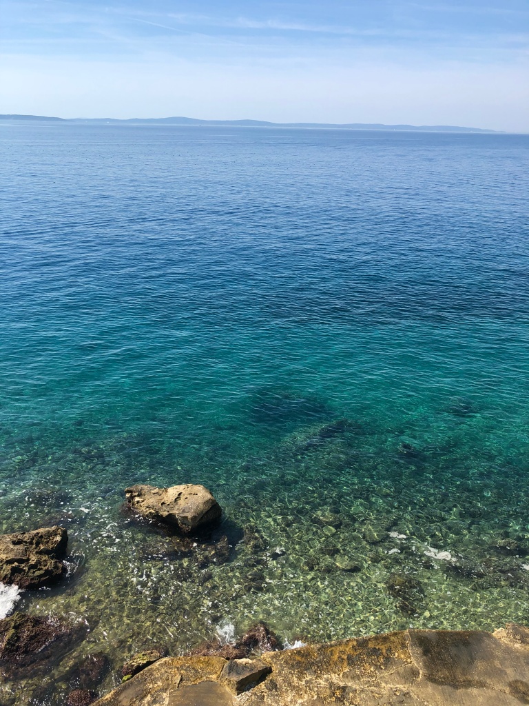 Stobreč swimming area, Split, Croatia